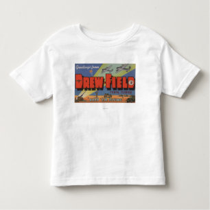Camiseta De Bebé Tampa, la Florida - dibujó el campo - escena