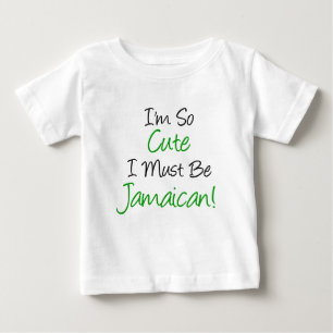 Camiseta De Bebé Tan Cuto Debe Ser Jamaiquino