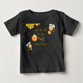 Camiseta De Bebé Tan Dulce Ser Una Abeja Cumpleaños