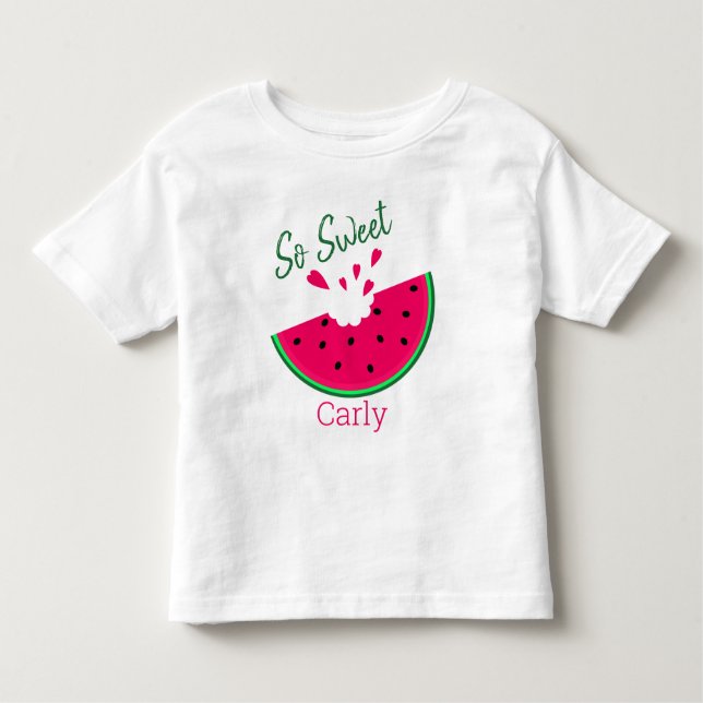Camiseta De Bebé Tan dulces, adorables corazones personalizados san (Anverso)