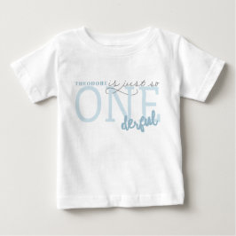 Camiseta De Bebé Tan solo TAN ÚNICO