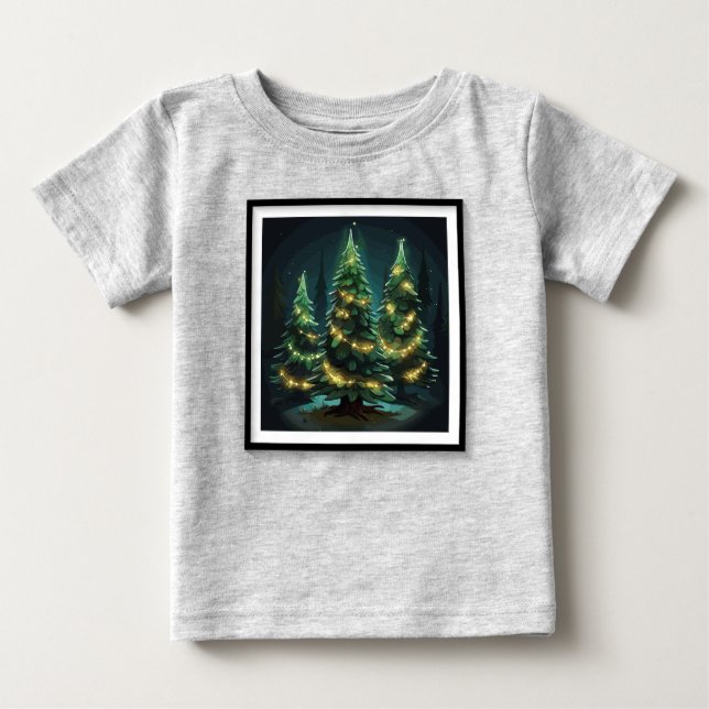 Camiseta De Bebé Tannenbaum Radiance (Anverso)