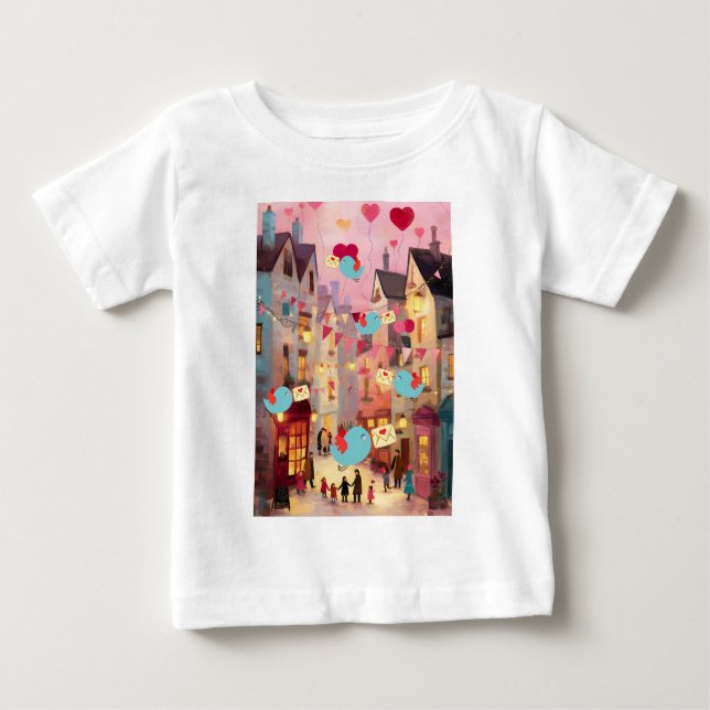 CAMISETA DE BEBÉ TANTOS SAN VALENTINES PARA ENTREGA (Anverso)