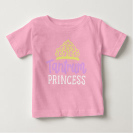 Camiseta De Bebé Tantrum Princess