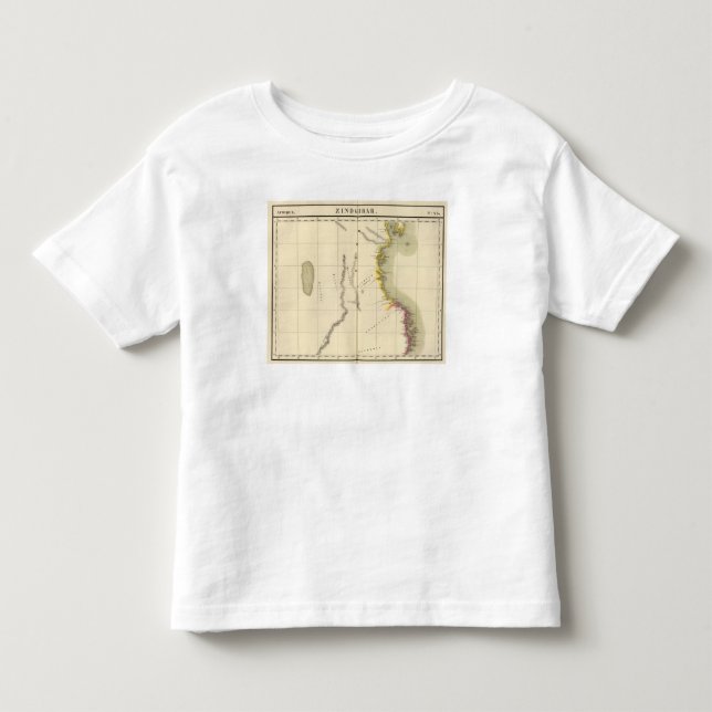 Camiseta De Bebé Tanzania, Mozambique 43 (Anverso)
