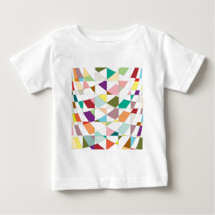 Camiseta De Bebé Tapiz de colores abstractos