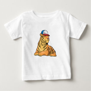 Camiseta De Bebé Tapón de tigre