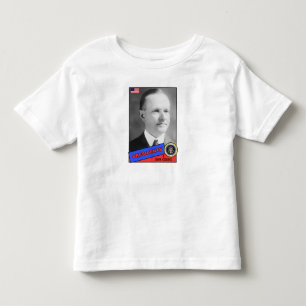 Camiseta De Bebé Tarjeta de béisbol de Calvin Coolidge