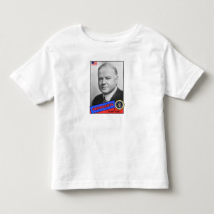 Camiseta De Bebé Tarjeta de béisbol de Herbert Hoover