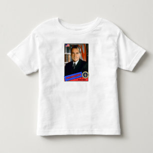 Camiseta De Bebé Tarjeta de béisbol de Richard Nixon
