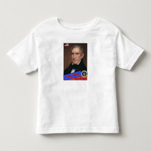 Camiseta De Bebé Tarjeta de béisbol de William Henry Harrison