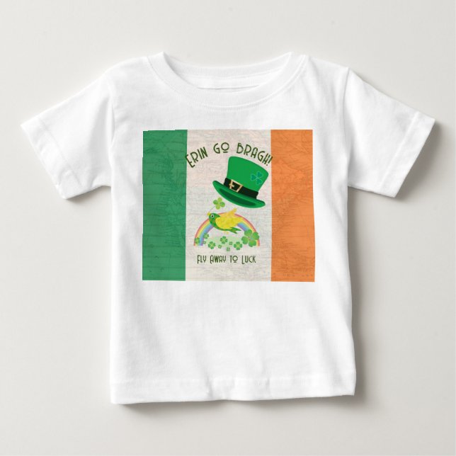 Camiseta De Bebé Tarjeta de vuelo afortunado de Shoemaker (Anverso)