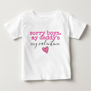 Camiseta De Bebé tarjeta del día de San Valentín del papá