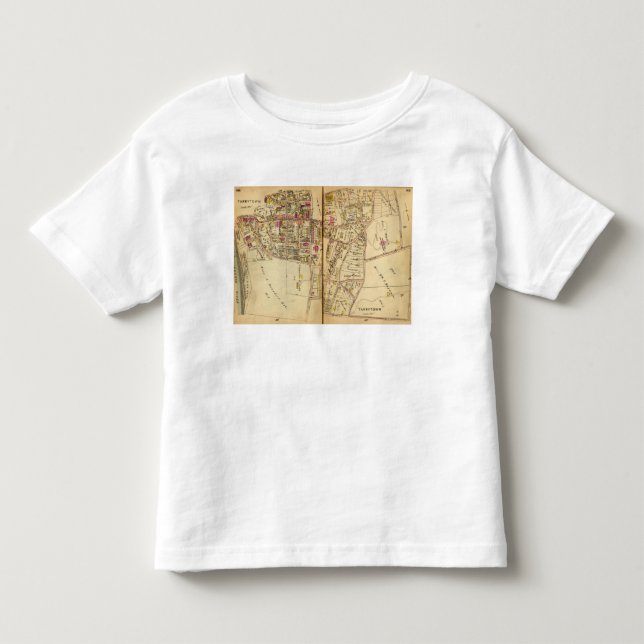 Camiseta De Bebé Tarrytown, Nueva York 4 (Anverso)
