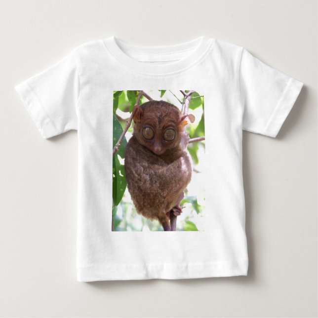 Camiseta De Bebé Tarsier filipino (Anverso)