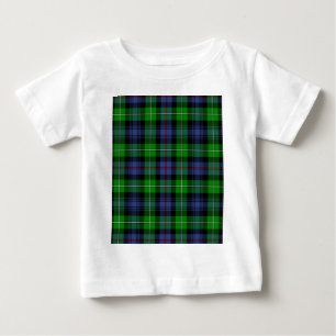 Camiseta De Bebé Tartán de MacKenzie (aka tartán de los montañes