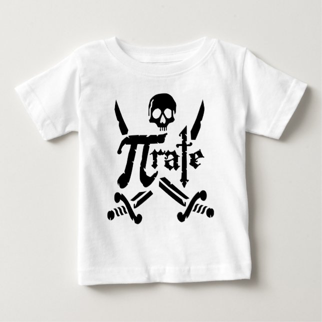 Camiseta De Bebé Tasa De Pi (Anverso)