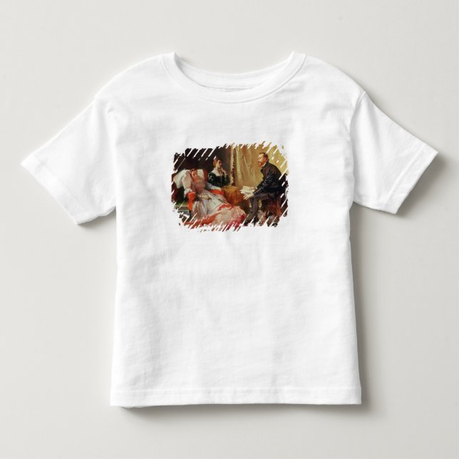 Camiseta De Bebé Tasso y Elenora D'Este (Anverso)