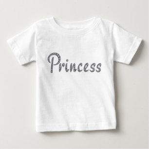 Camiseta De Bebé Tatuaje del traje de bodyas de la princesa