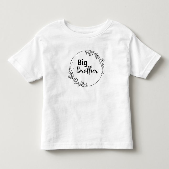 Camiseta De Bebé Tatuajes de hermano mayor (Anverso)