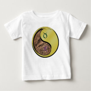 Camiseta De Bebé Tauro & Cerdo de Metal