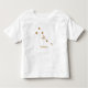 Camiseta De Bebé Tauro de oro del Rótulo Zodiaco moderno | Tierra d (Anverso)