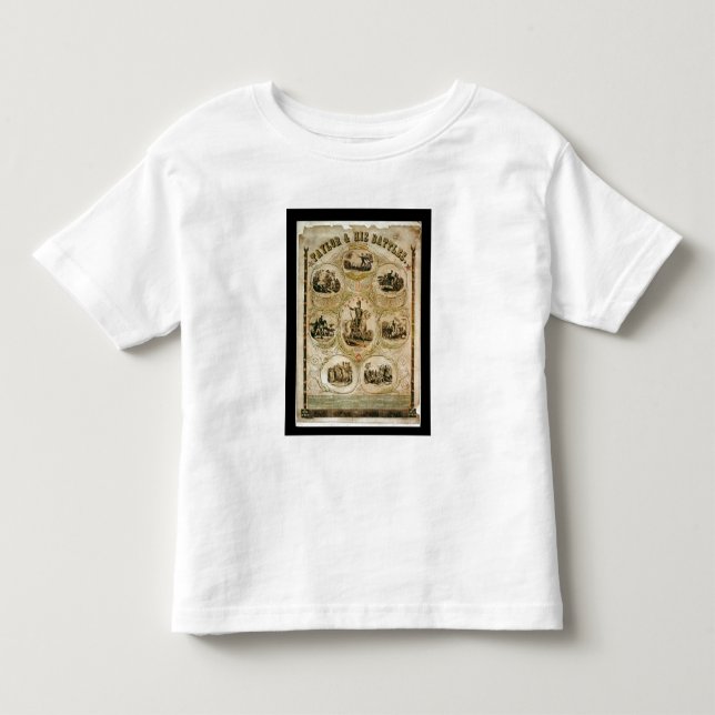 Camiseta De Bebé "Taylor y su ejército" (litho) (Anverso)