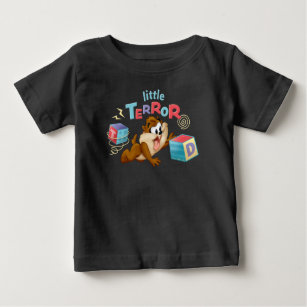 Camiseta De Bebé Taz del bebé  Pequeño Terror