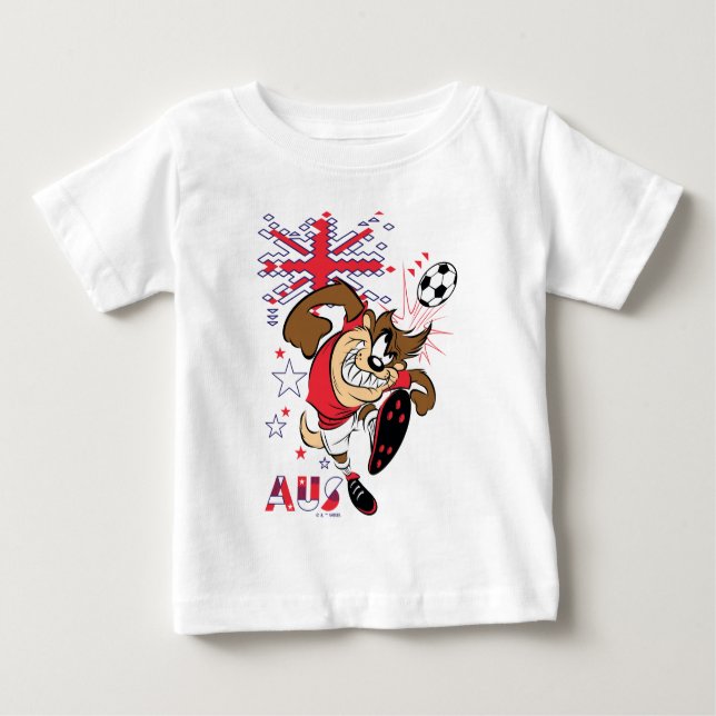 Camiseta De Bebé TAZ™ Team Australia Soccer Graphic (Anverso)
