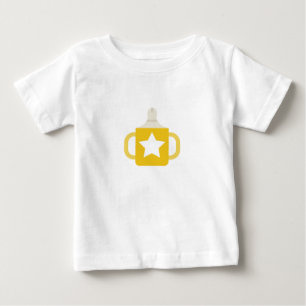Camiseta De Bebé taza de sippy con estrella