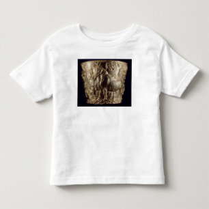Camiseta De Bebé Taza, representando un toro nacional