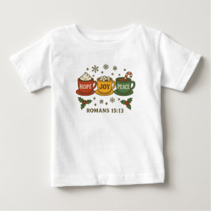 Camiseta De Bebé Tazas de cacao estacionales