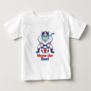 Camiseta De Bebé Tazón Meow-der