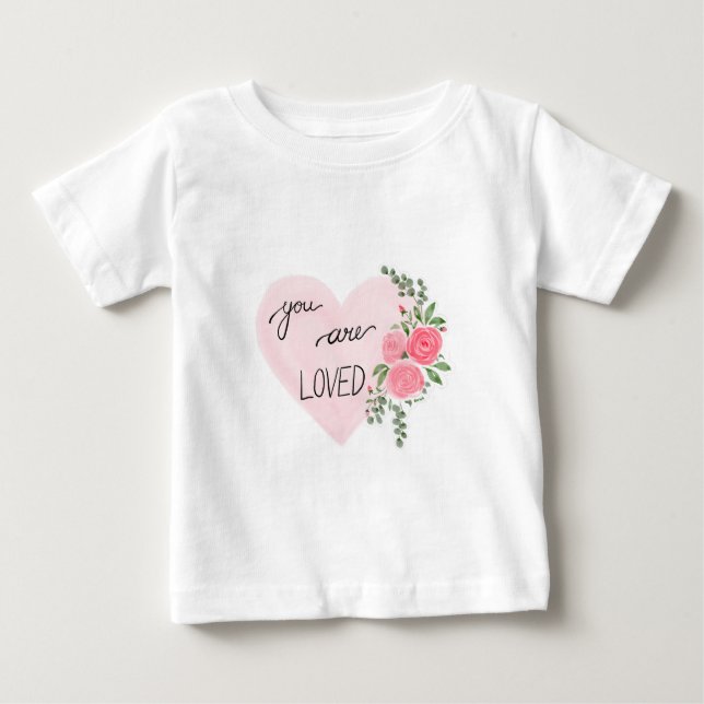 Camiseta De Bebé Te Aman (Anverso)