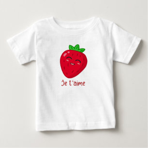 Camiseta De Bebé Te amo