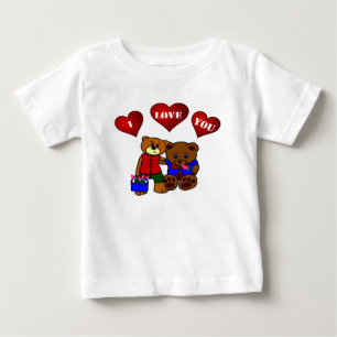 CAMISETA DE BEBÉ TE AMO