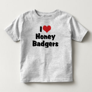 Camiseta De Bebé Te Amo Hurones de Miel