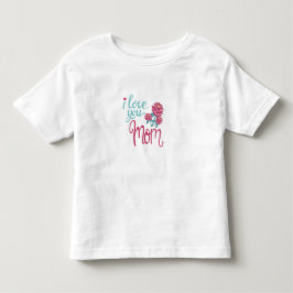 Camiseta De Bebé Te amo mamá