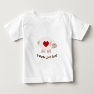 Camiseta De Bebé ¡Te Amo Woolly!