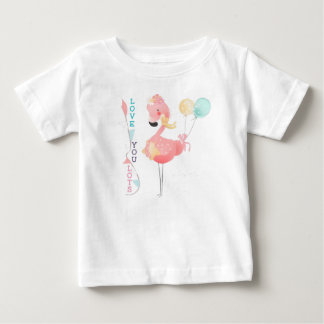 Camiseta De Bebé Te encanta el flamenco rosado