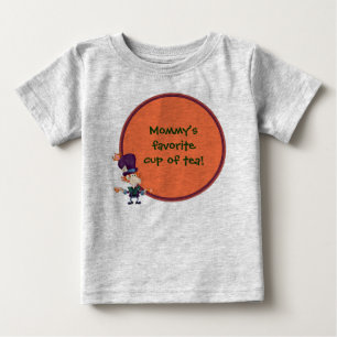 Camiseta De Bebé Té enojado del sombrerero para dos
