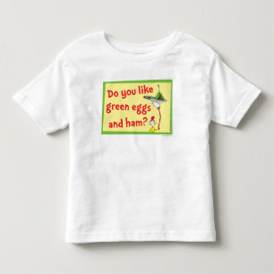 Camiseta De Bebé ¿Te gustan los huevos verdes con jamón?