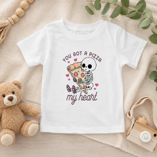 Camiseta De Bebé Te Has Ganado Una Porción De Mi Corazón Chiste Div