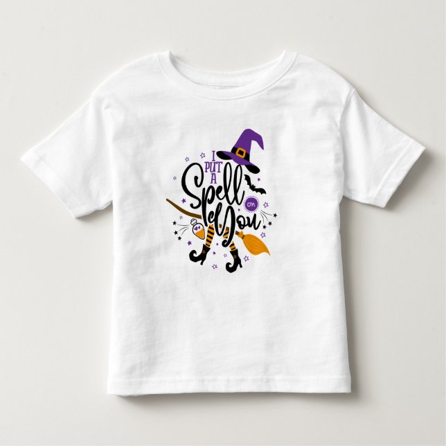 Camiseta De Bebé Te Puse Un Spell (Anverso)