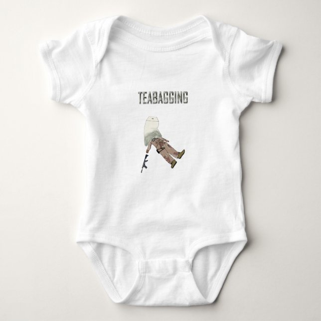 Camiseta De Bebé TeaBagging (Anverso)