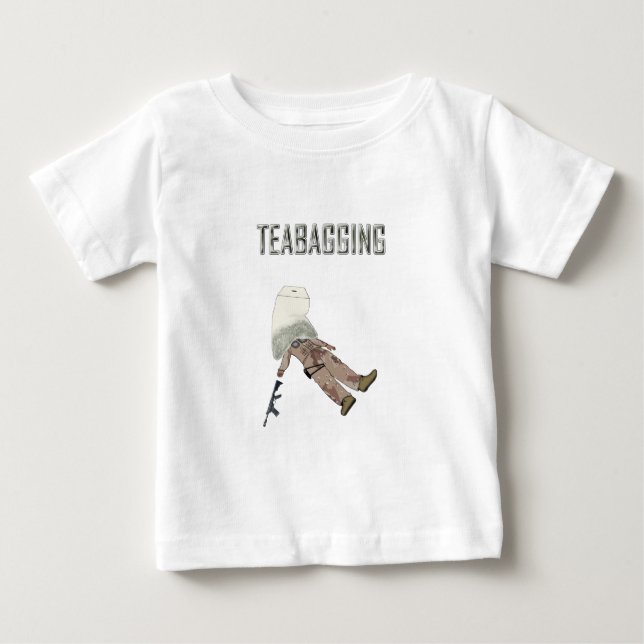 Camiseta De Bebé TeaBagging (Anverso)