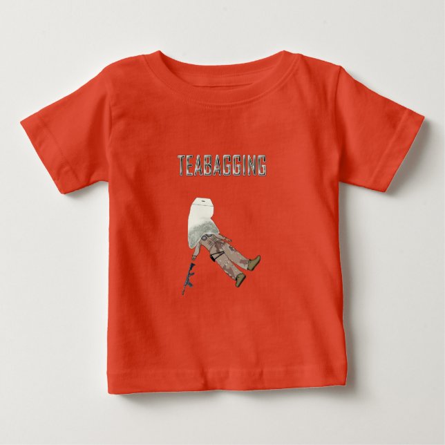 Camiseta De Bebé TeaBagging (Anverso)