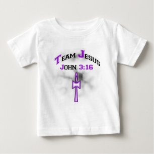 Camiseta De Bebé Team Jesus Christian John 316