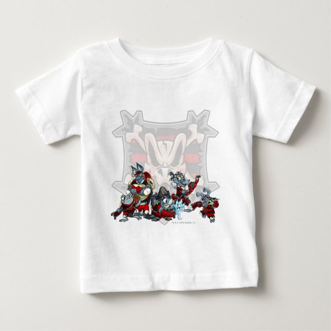 Camiseta De Bebé Team Krawk Island Group (Anverso)