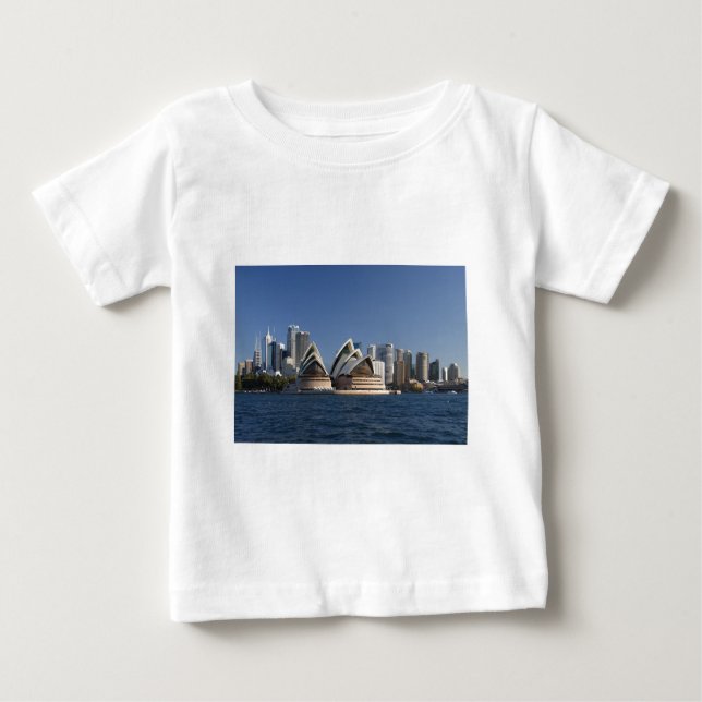 Camiseta De Bebé Teatro de la ópera de Sydney (Anverso)